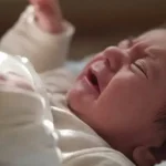 11 month infant is crying in sleep