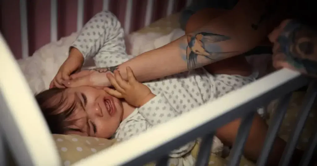 baby fighting sleep