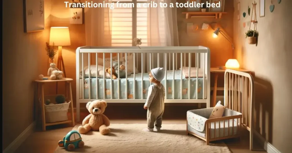 Transitioning from a crib to a toddler bed